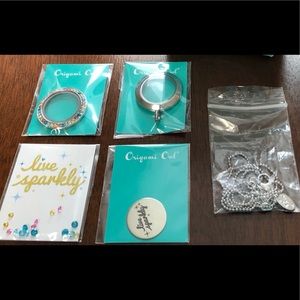 Origami Owl - Live Sparkly Complete Locket Set NEW
